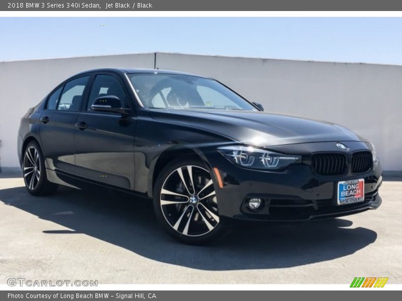Jet Black / Black 2018 BMW 3 Series 340i Sedan