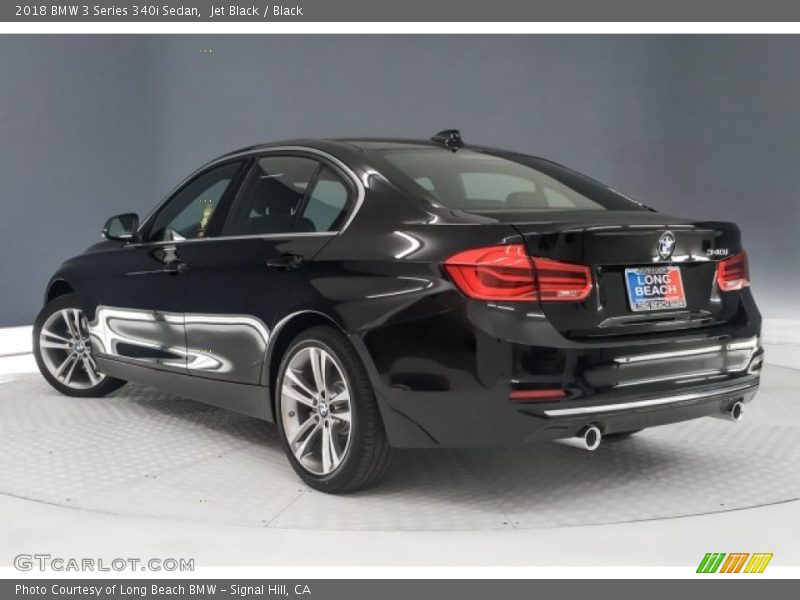 Jet Black / Black 2018 BMW 3 Series 340i Sedan