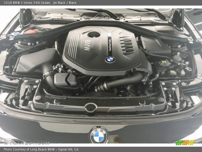 Jet Black / Black 2018 BMW 3 Series 340i Sedan
