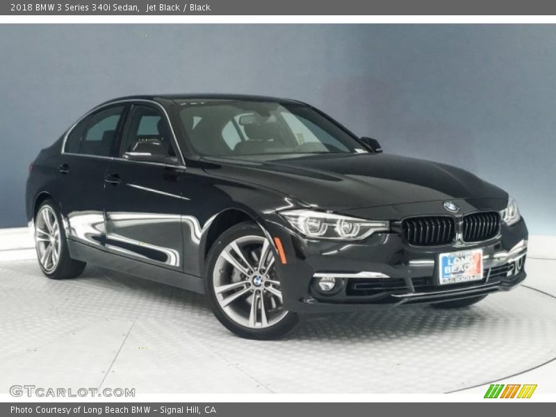 Jet Black / Black 2018 BMW 3 Series 340i Sedan