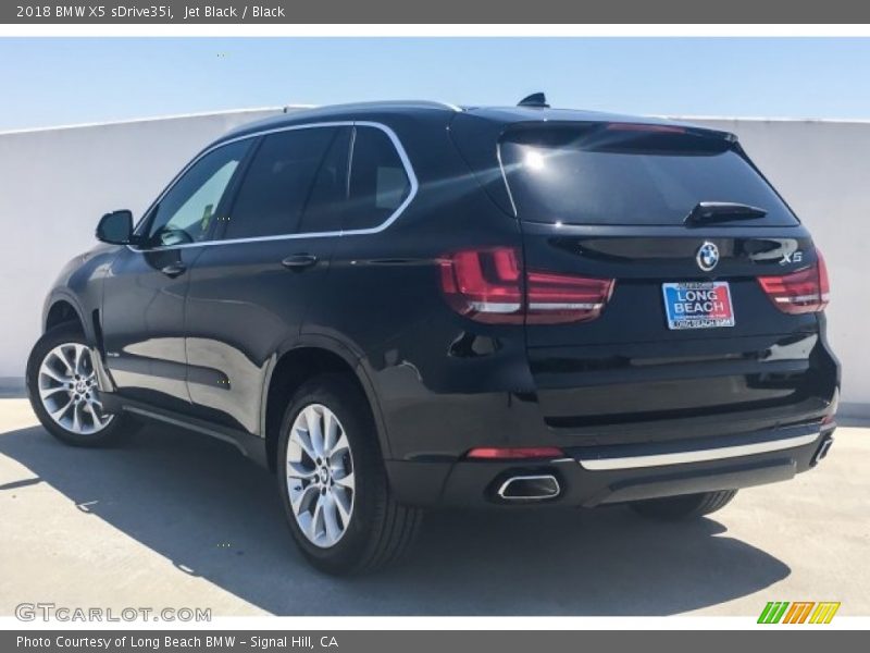Jet Black / Black 2018 BMW X5 sDrive35i