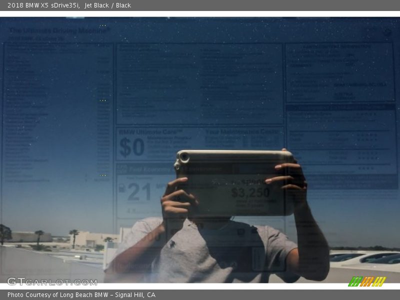 Jet Black / Black 2018 BMW X5 sDrive35i