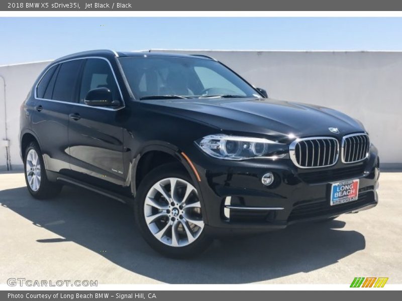 Jet Black / Black 2018 BMW X5 sDrive35i