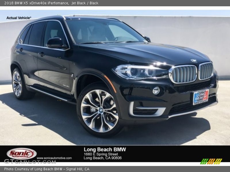 Jet Black / Black 2018 BMW X5 xDrive40e iPerfomance