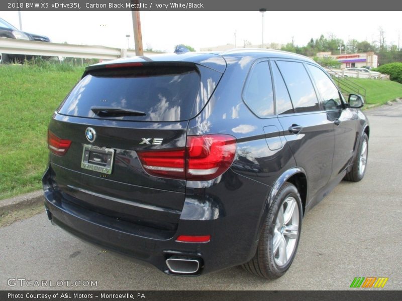 Carbon Black Metallic / Ivory White/Black 2018 BMW X5 xDrive35i