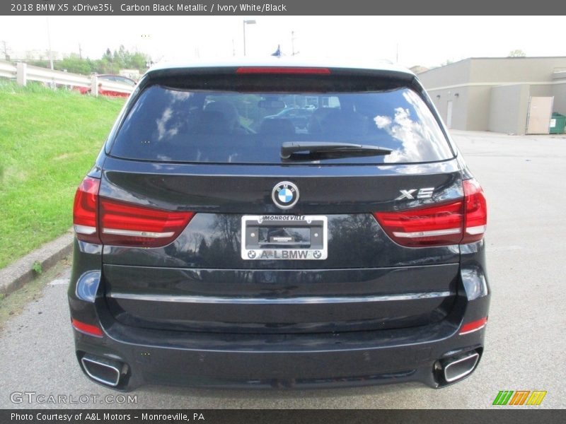 Carbon Black Metallic / Ivory White/Black 2018 BMW X5 xDrive35i