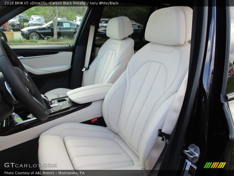 Carbon Black Metallic / Ivory White/Black 2018 BMW X5 xDrive35i