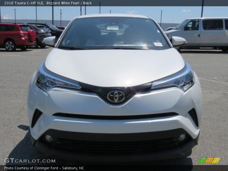 Blizzard White Pearl / Black 2018 Toyota C-HR XLE