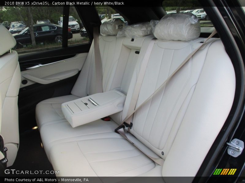 Carbon Black Metallic / Ivory White/Black 2018 BMW X5 xDrive35i