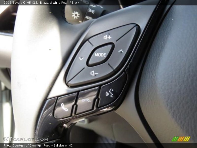 Blizzard White Pearl / Black 2018 Toyota C-HR XLE