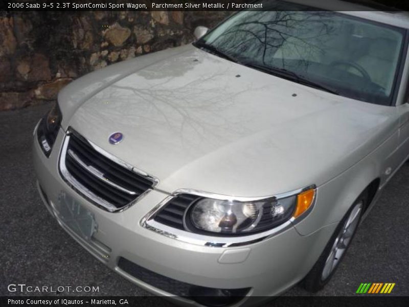 Parchment Silver Metallic / Parchment 2006 Saab 9-5 2.3T SportCombi Sport Wagon