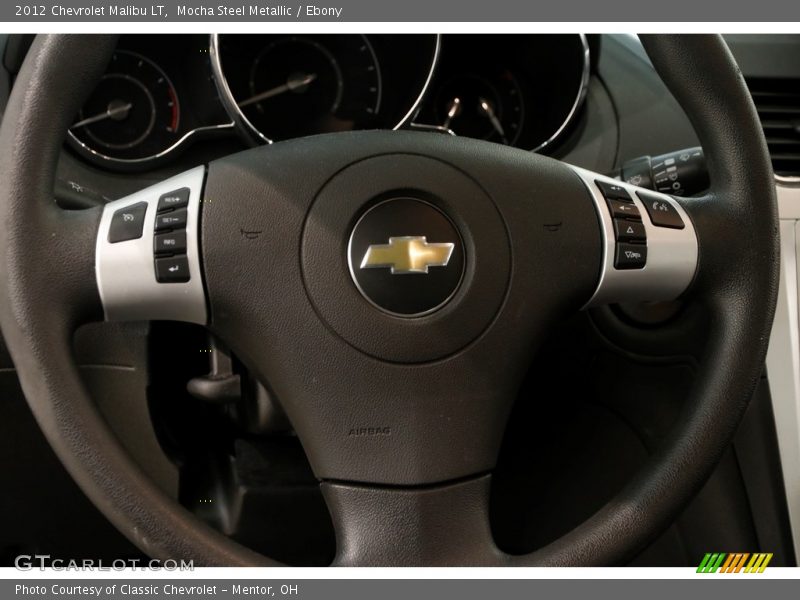 Mocha Steel Metallic / Ebony 2012 Chevrolet Malibu LT