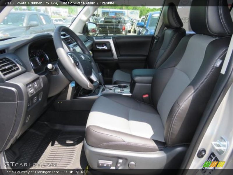 Classic Silver Metallic / Graphite 2018 Toyota 4Runner SR5 4x4