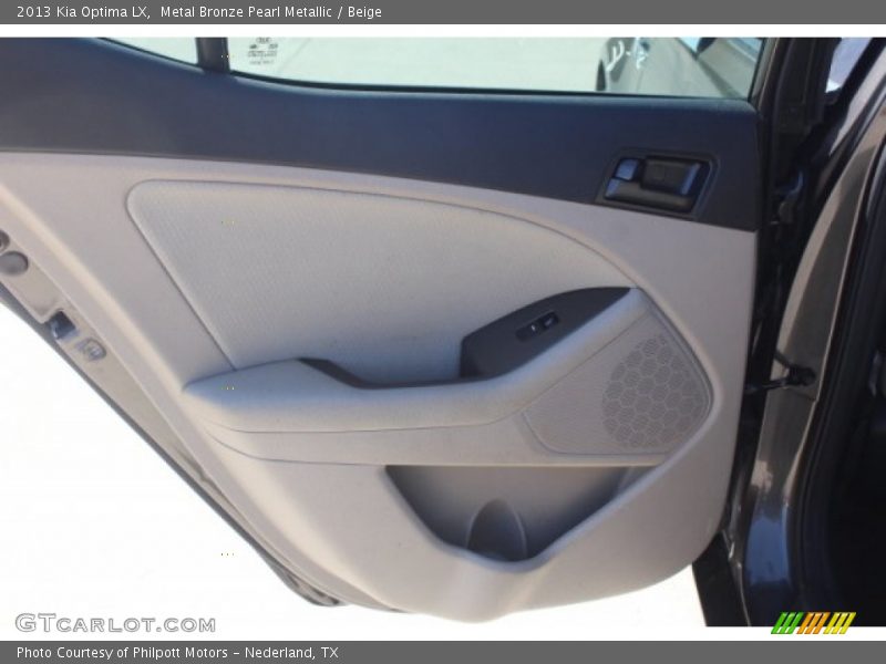 Metal Bronze Pearl Metallic / Beige 2013 Kia Optima LX