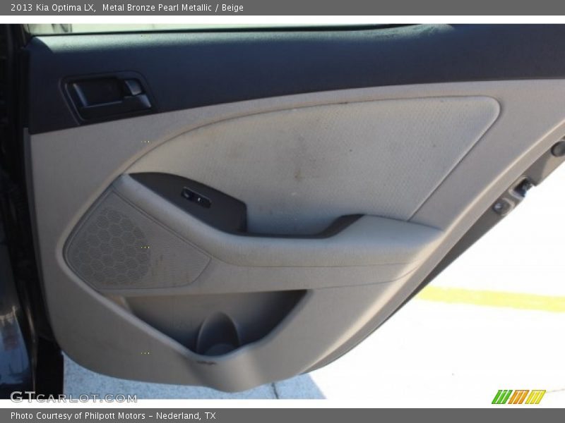 Metal Bronze Pearl Metallic / Beige 2013 Kia Optima LX
