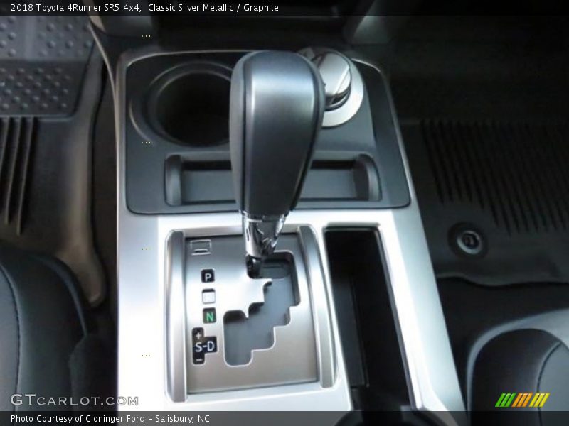 Classic Silver Metallic / Graphite 2018 Toyota 4Runner SR5 4x4