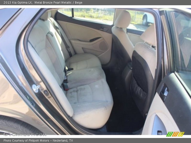 Metal Bronze Pearl Metallic / Beige 2013 Kia Optima LX