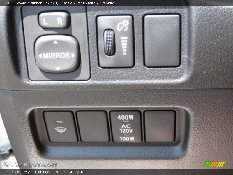 Classic Silver Metallic / Graphite 2018 Toyota 4Runner SR5 4x4