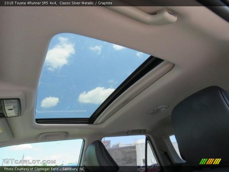 Classic Silver Metallic / Graphite 2018 Toyota 4Runner SR5 4x4