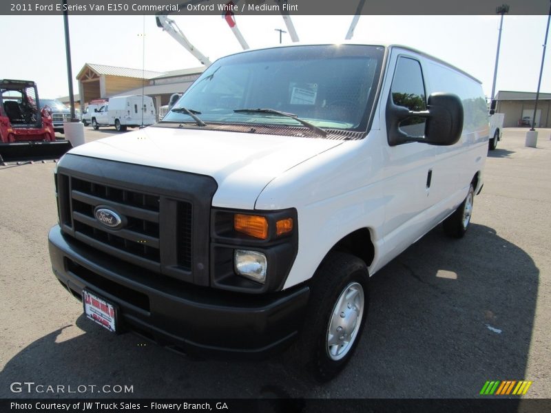 Oxford White / Medium Flint 2011 Ford E Series Van E150 Commercial