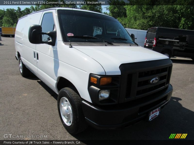 Oxford White / Medium Flint 2011 Ford E Series Van E150 Commercial