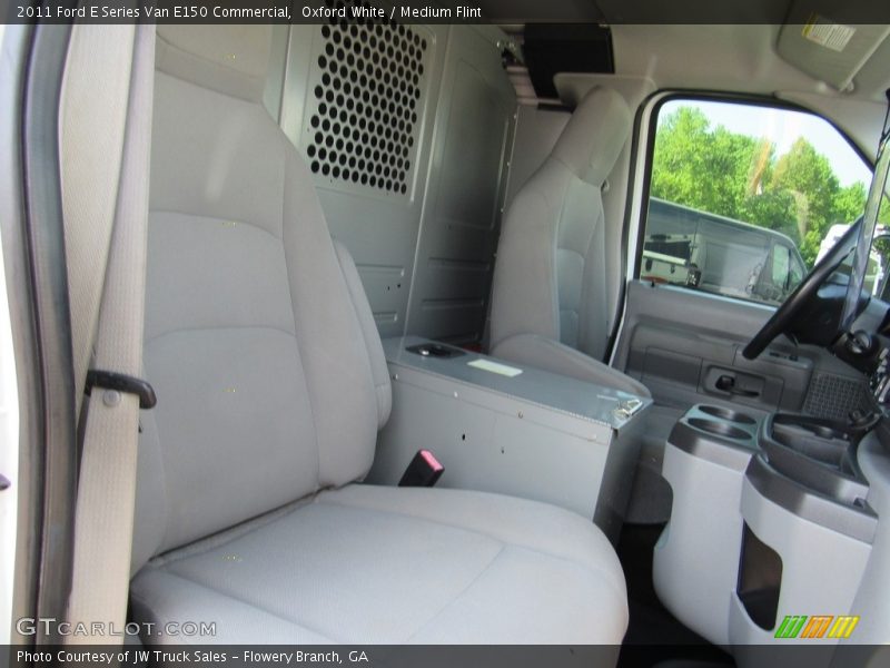 Oxford White / Medium Flint 2011 Ford E Series Van E150 Commercial