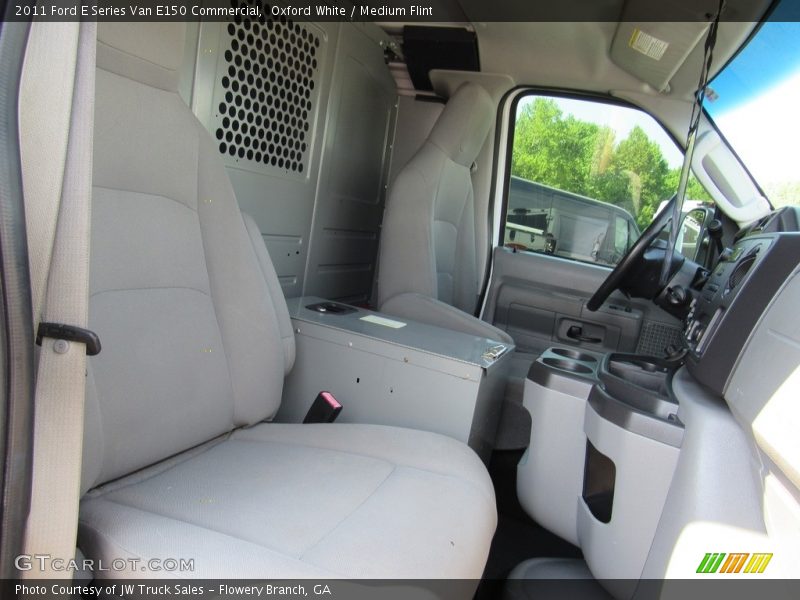 Oxford White / Medium Flint 2011 Ford E Series Van E150 Commercial