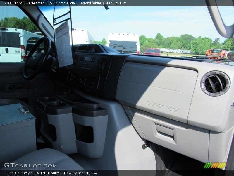 Oxford White / Medium Flint 2011 Ford E Series Van E150 Commercial
