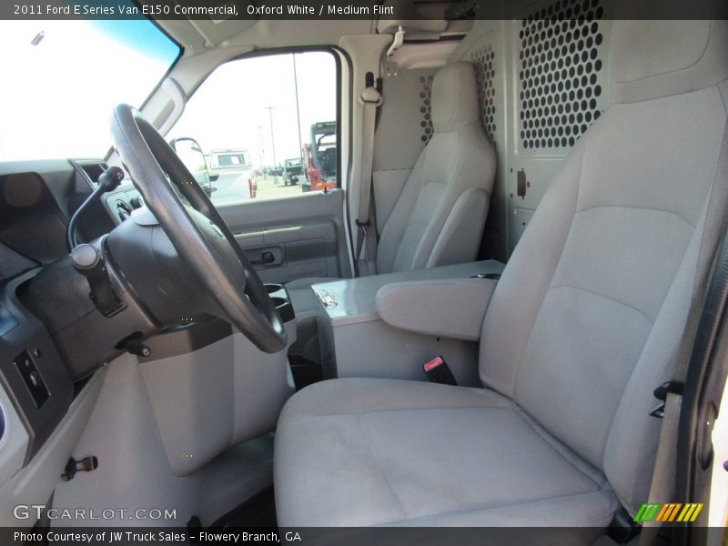 Oxford White / Medium Flint 2011 Ford E Series Van E150 Commercial