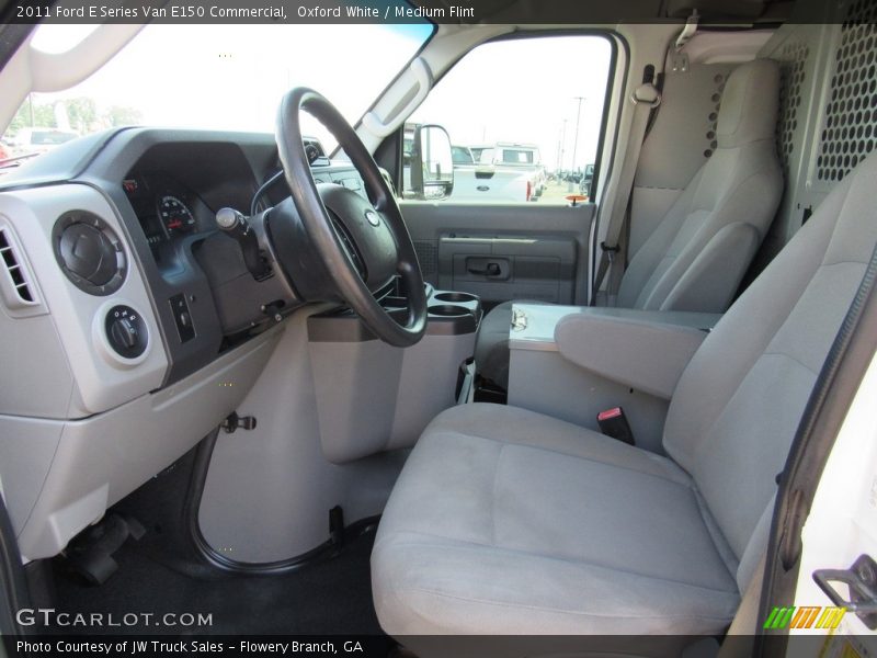 Oxford White / Medium Flint 2011 Ford E Series Van E150 Commercial