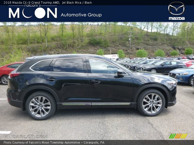 Jet Black Mica / Black 2018 Mazda CX-9 Grand Touring AWD