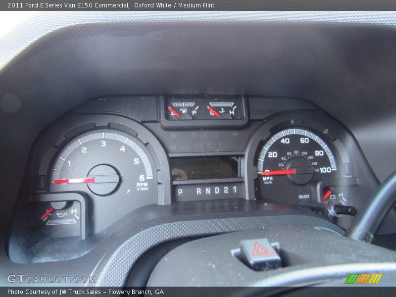 Oxford White / Medium Flint 2011 Ford E Series Van E150 Commercial