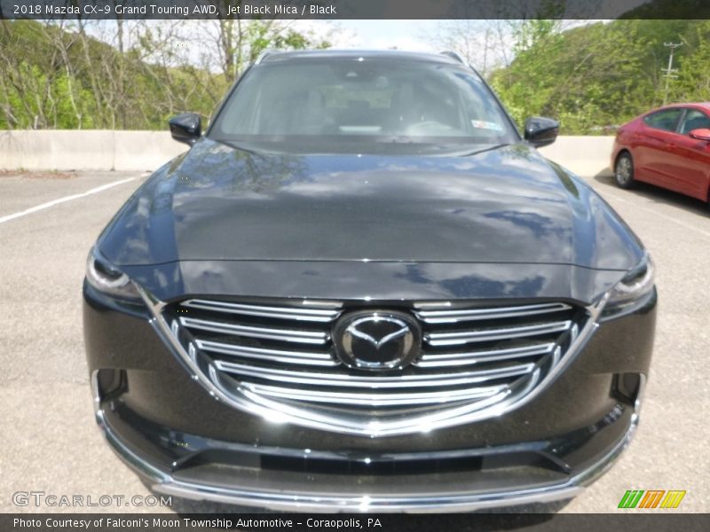 Jet Black Mica / Black 2018 Mazda CX-9 Grand Touring AWD