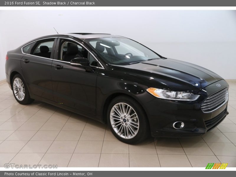 Shadow Black / Charcoal Black 2016 Ford Fusion SE