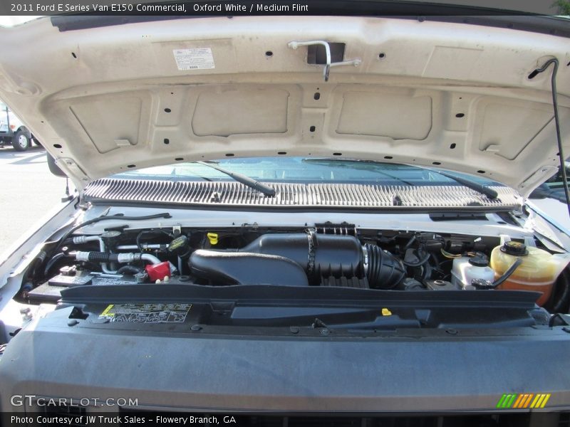 Oxford White / Medium Flint 2011 Ford E Series Van E150 Commercial