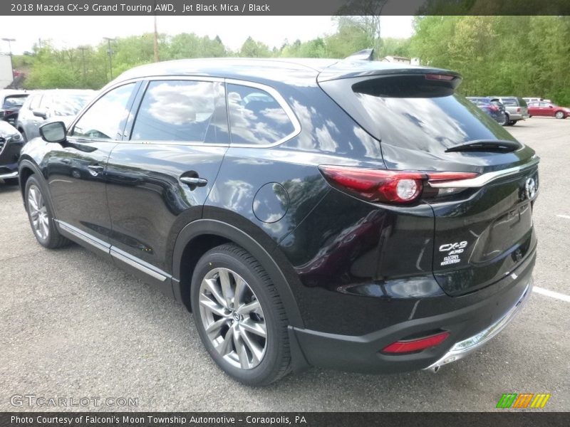 Jet Black Mica / Black 2018 Mazda CX-9 Grand Touring AWD