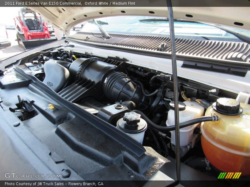 Oxford White / Medium Flint 2011 Ford E Series Van E150 Commercial