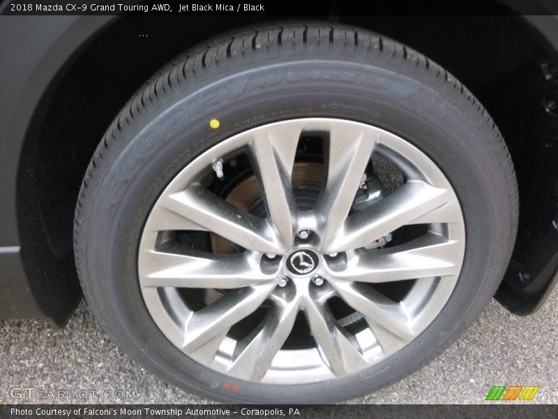 Jet Black Mica / Black 2018 Mazda CX-9 Grand Touring AWD