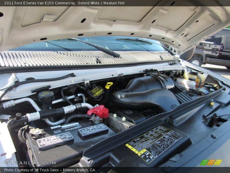 Oxford White / Medium Flint 2011 Ford E Series Van E150 Commercial