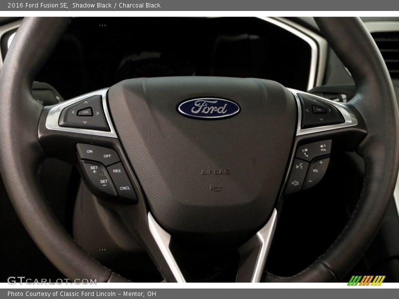 Shadow Black / Charcoal Black 2016 Ford Fusion SE