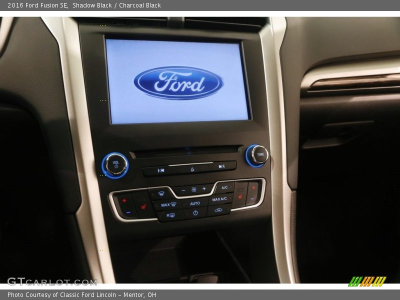 Shadow Black / Charcoal Black 2016 Ford Fusion SE