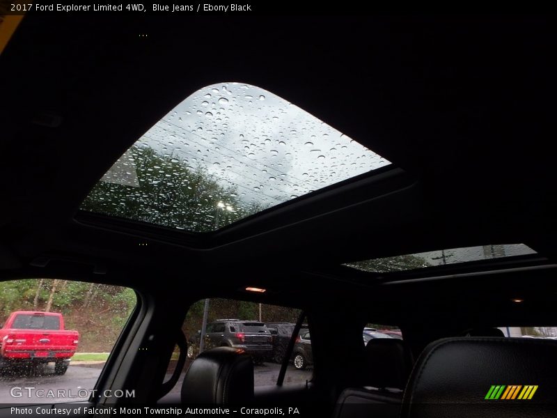 Blue Jeans / Ebony Black 2017 Ford Explorer Limited 4WD