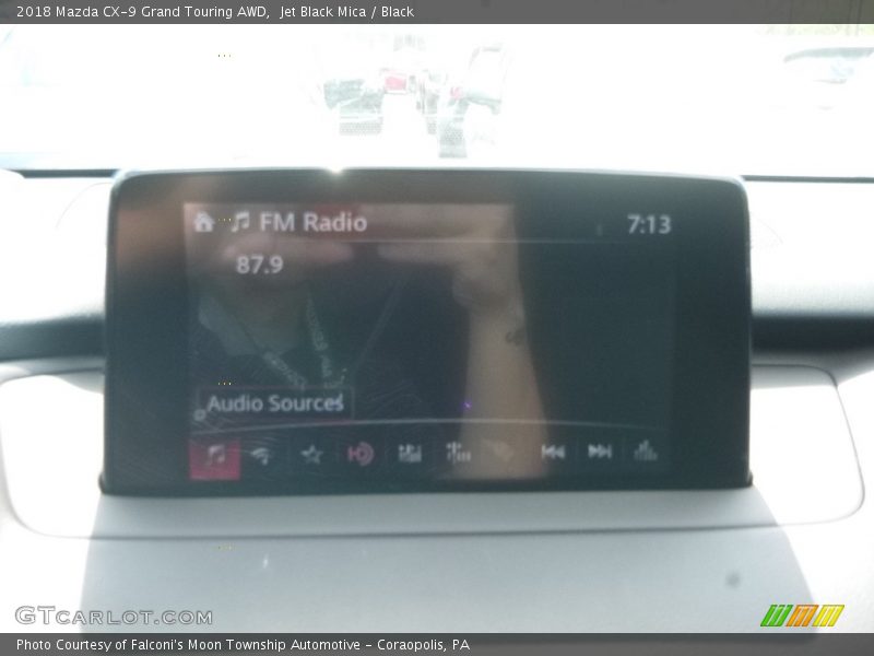 Jet Black Mica / Black 2018 Mazda CX-9 Grand Touring AWD