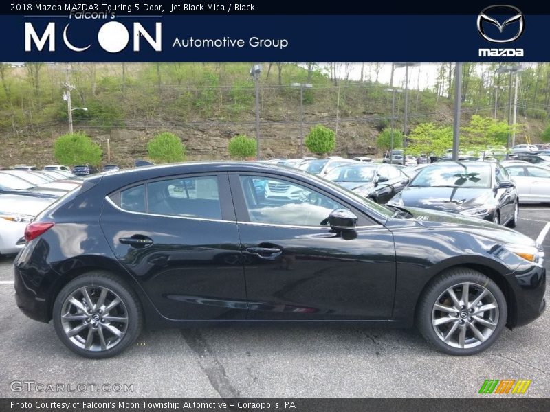 Jet Black Mica / Black 2018 Mazda MAZDA3 Touring 5 Door