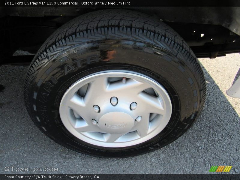 Oxford White / Medium Flint 2011 Ford E Series Van E150 Commercial