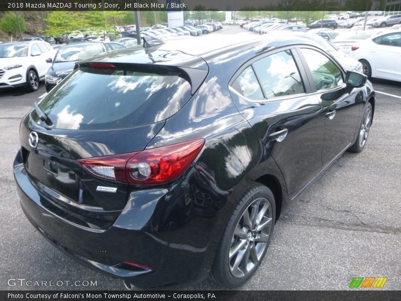 Jet Black Mica / Black 2018 Mazda MAZDA3 Touring 5 Door