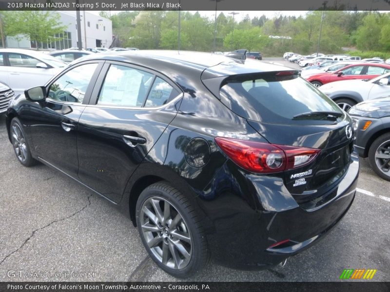 Jet Black Mica / Black 2018 Mazda MAZDA3 Touring 5 Door