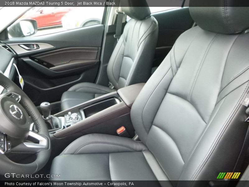 Jet Black Mica / Black 2018 Mazda MAZDA3 Touring 5 Door