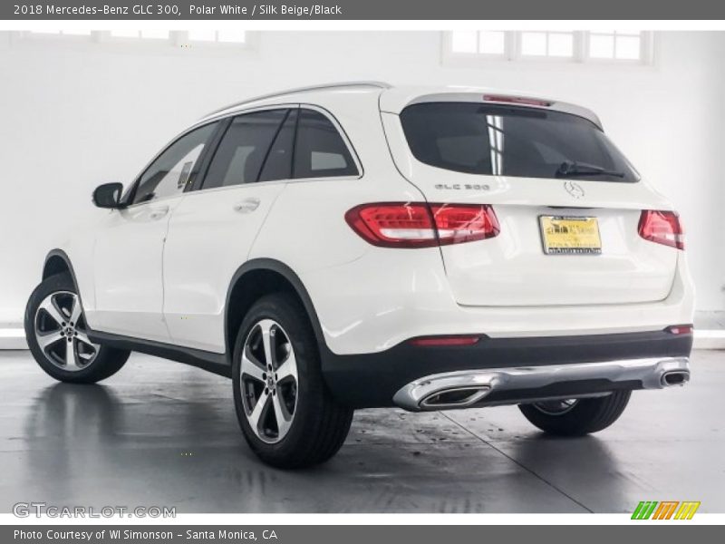 Polar White / Silk Beige/Black 2018 Mercedes-Benz GLC 300