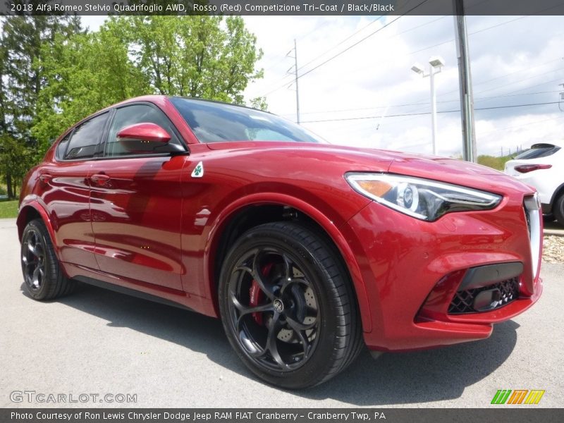  2018 Stelvio Quadrifoglio AWD Rosso (Red) Competizione Tri-Coat